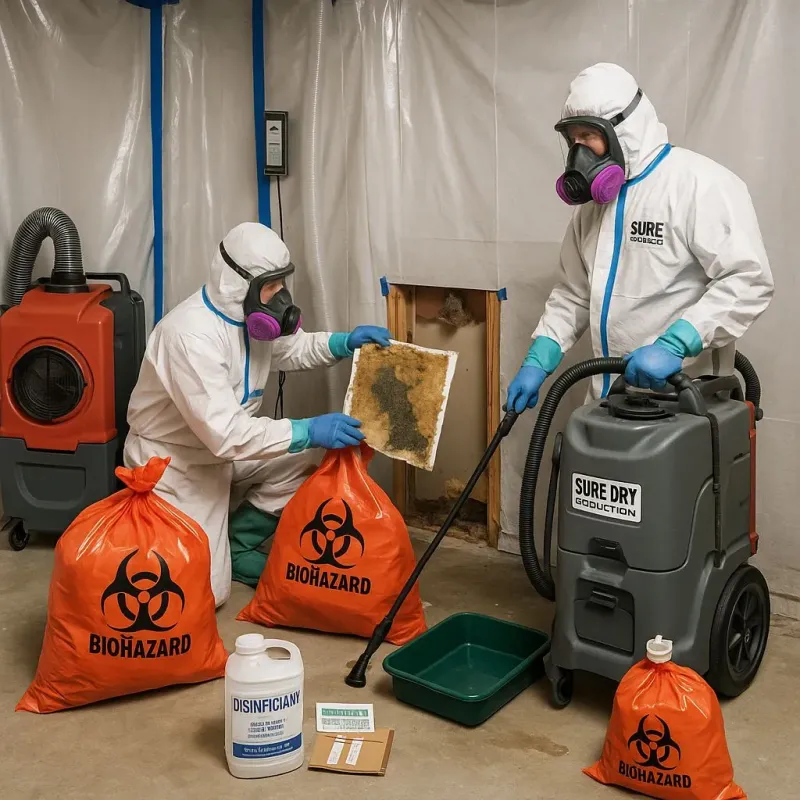 Contaminated Water Handling Protocols process in Meadville, MS